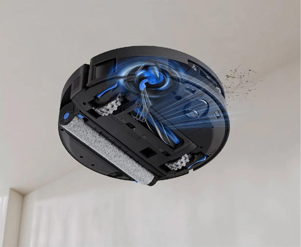 Ecovacs DEEBOT X12 OmniCyclone 22.000 Pa Saugroboter mit FocusJet-Technologie, Staubsauger Roboter mit Wischfunktion, OZMO Roller 3.0