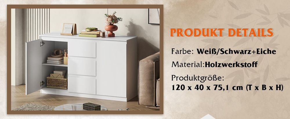Produktdetails auf einen Blick