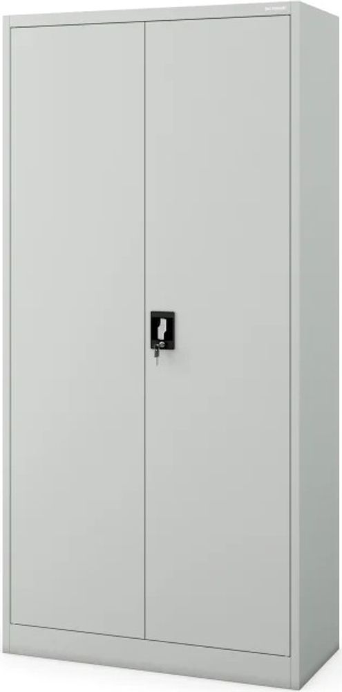 Aktenschrank Lagerschrank Mehrzweckschrank Metallschrank 4 Fachböden Pulverbeschichtung Stahlblech 185 cm x 90 cm x 40 cm