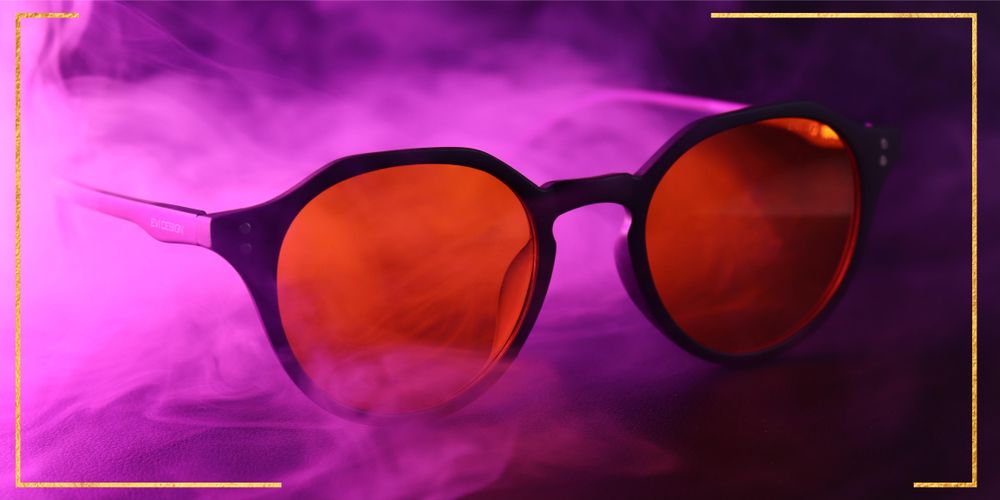 Computerbrille mit Blaulichtfilter Rund Oval Schwarz Arbeitsplatzbrille Anti-Blaulicht Brille 99%