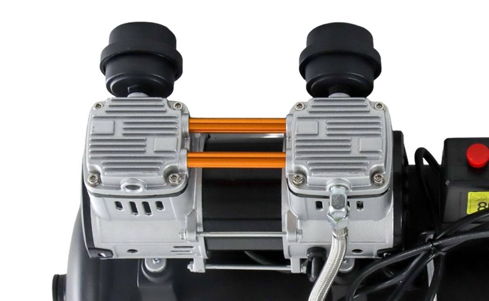 Kompressor Silent 8 bar mit 24 l Kessel und 1,1 kW Schallgedämmt
