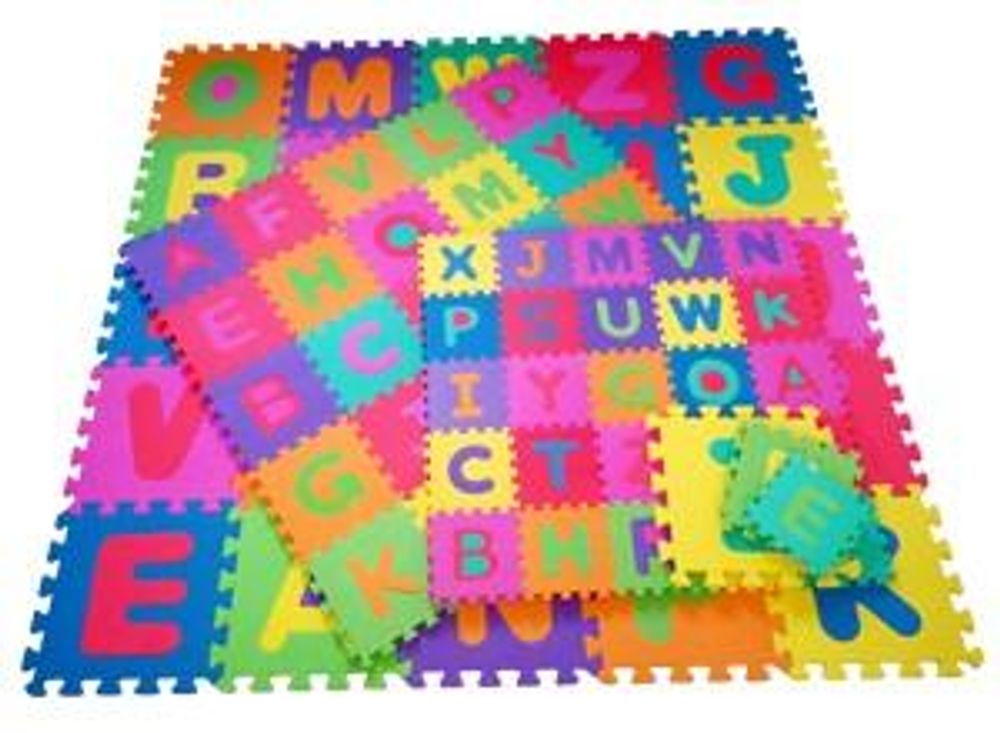 Puzzlematte Kinderteppich Baby Spielteppich Spielmatte Schaumstoffmatte 86 tlg