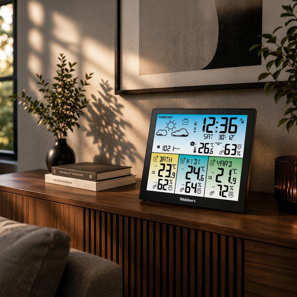 Technische Daten der WEBBER WS302 Wetterstation