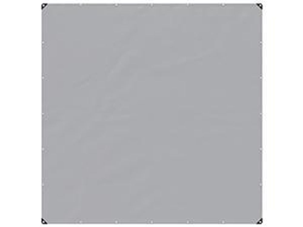 vidaXL Abdeckplane 650 g/m² 3x3 m Grau