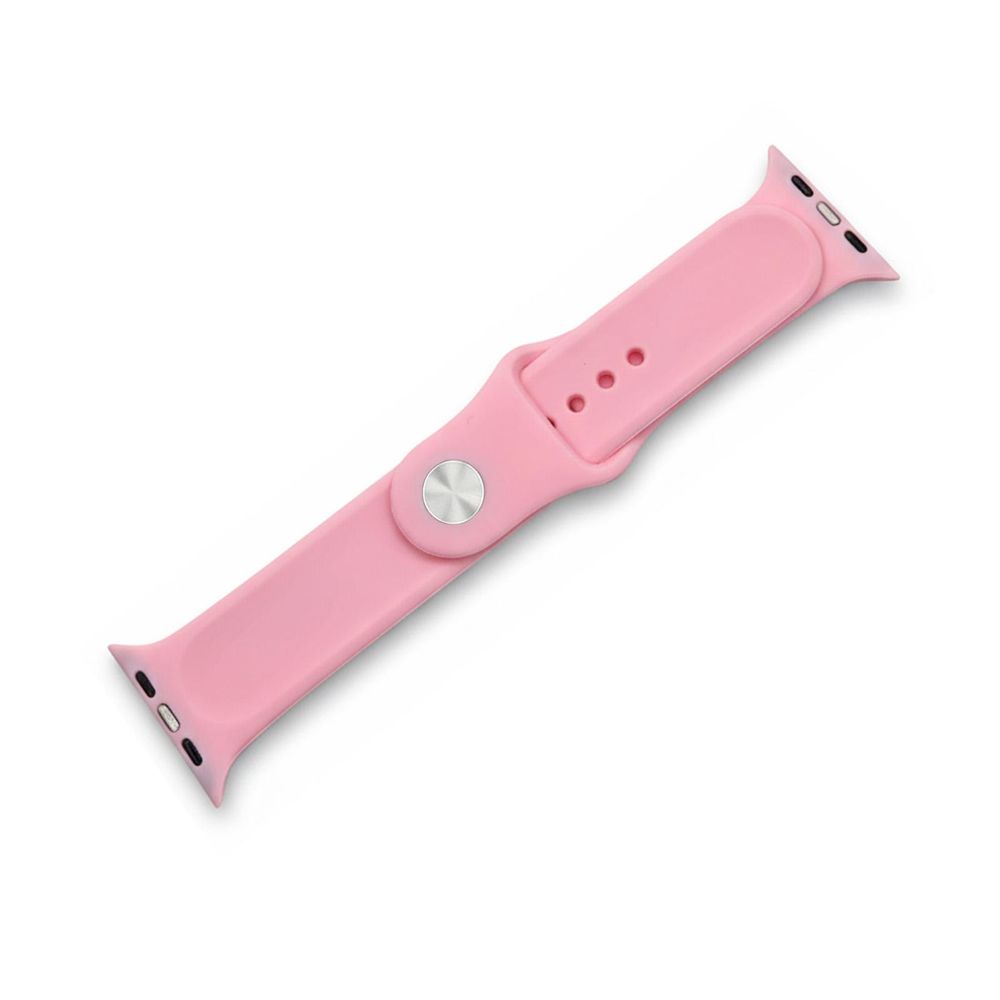 Apple Watch Sport Armband 38mm / 40mm / 41mm Rosé Band Sport Loop Ultra SE 1 2 3 4 5 6 7 8 9 10 11 Silikon Größe: M/L