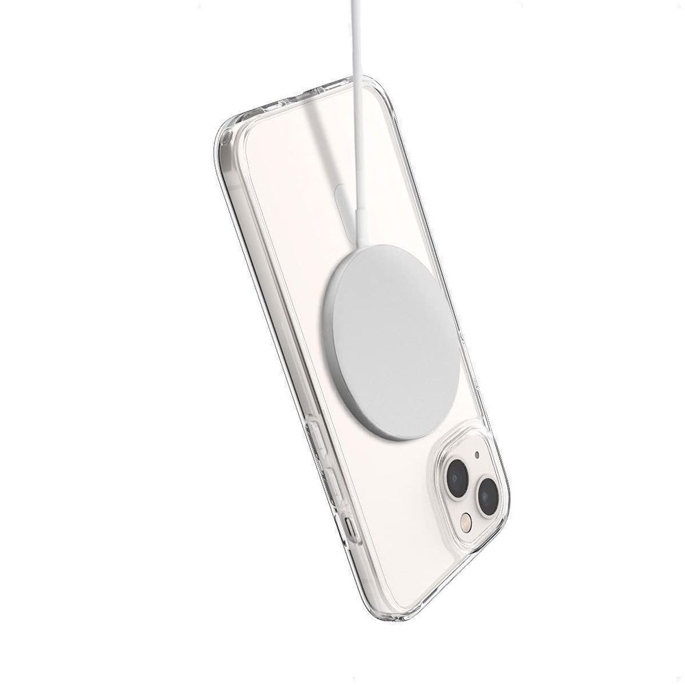 Handyhülle Schutzhülle für Apple iPhone 13 Mini Hülle kompatibel mit MagSafe Transparent Silikon Case
