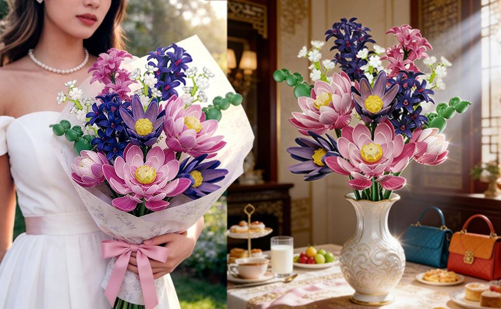Blumen Bausatz