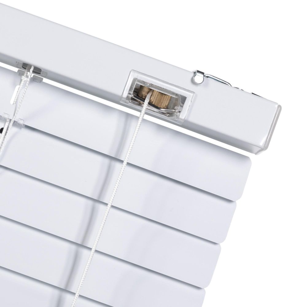 SONELLO Aluminium Jalousie 85cm x 130cm Schwarz Alu Jalousie Klemmfix ohne Bohren Sichtschutz Blendschutz Lichtschutz Sonnenschutz für Fenster und Türen