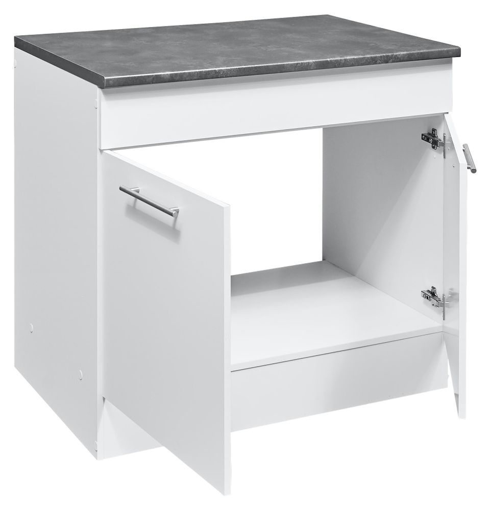 Spülenunterschrank EDDY – moderner Küchenschrank mit Softclose und viel Stauraum