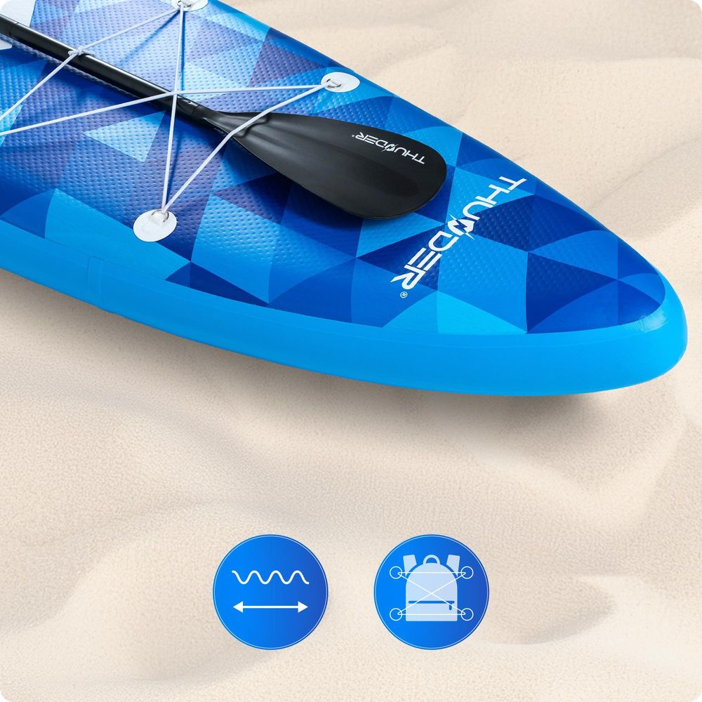 Thunder Nion Stand Up Paddle Board 320 x 75 x 15 cm Blau 150 kg
