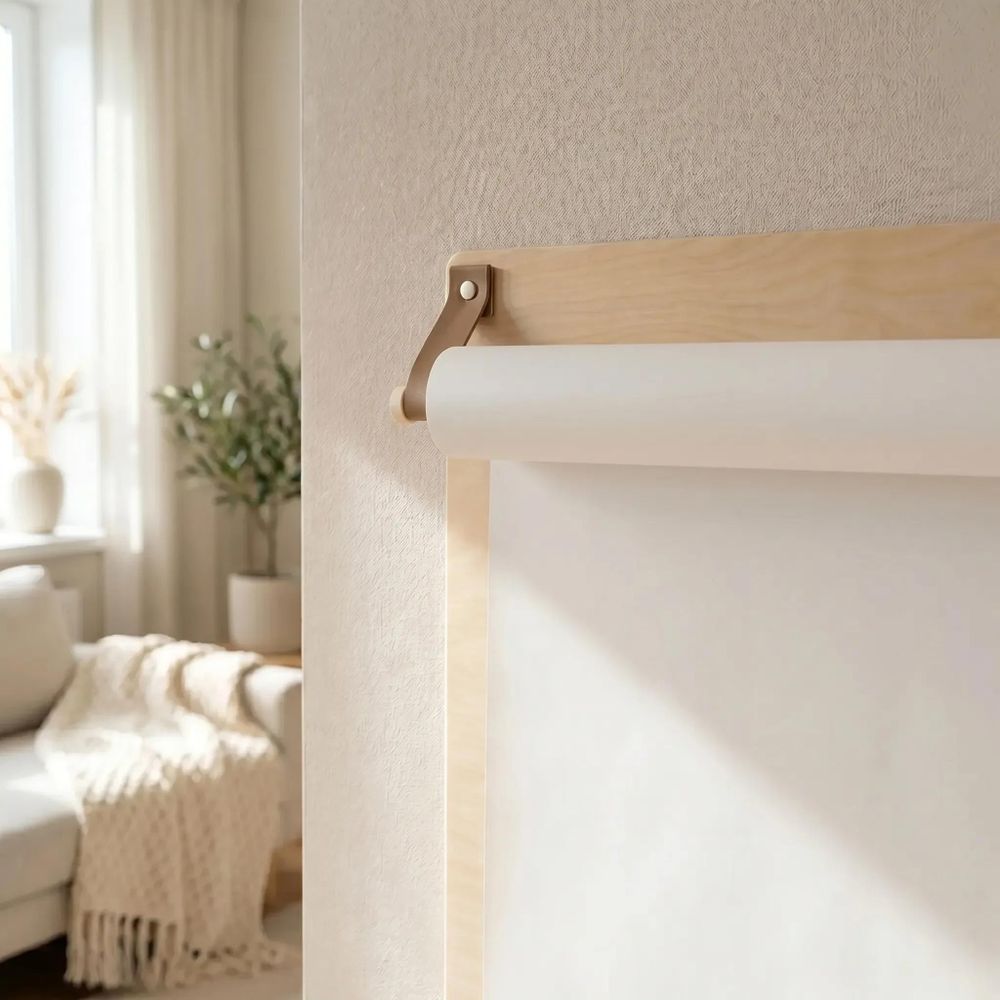 leg&go Kinder Zeichentafel mit Bleistifthalter, Mit Papierrolle, Zeichentisch