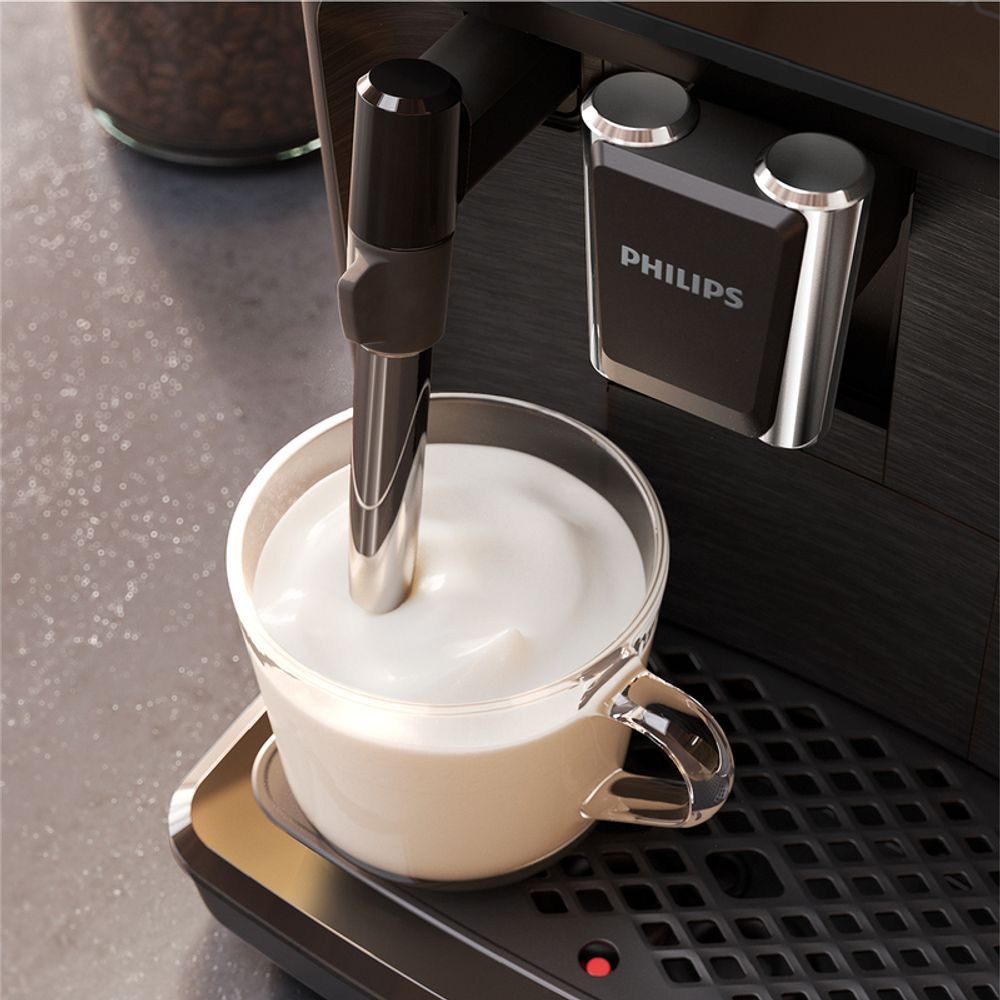 Köstlicher Milchschaum dank klassischem Milchaufschäumer