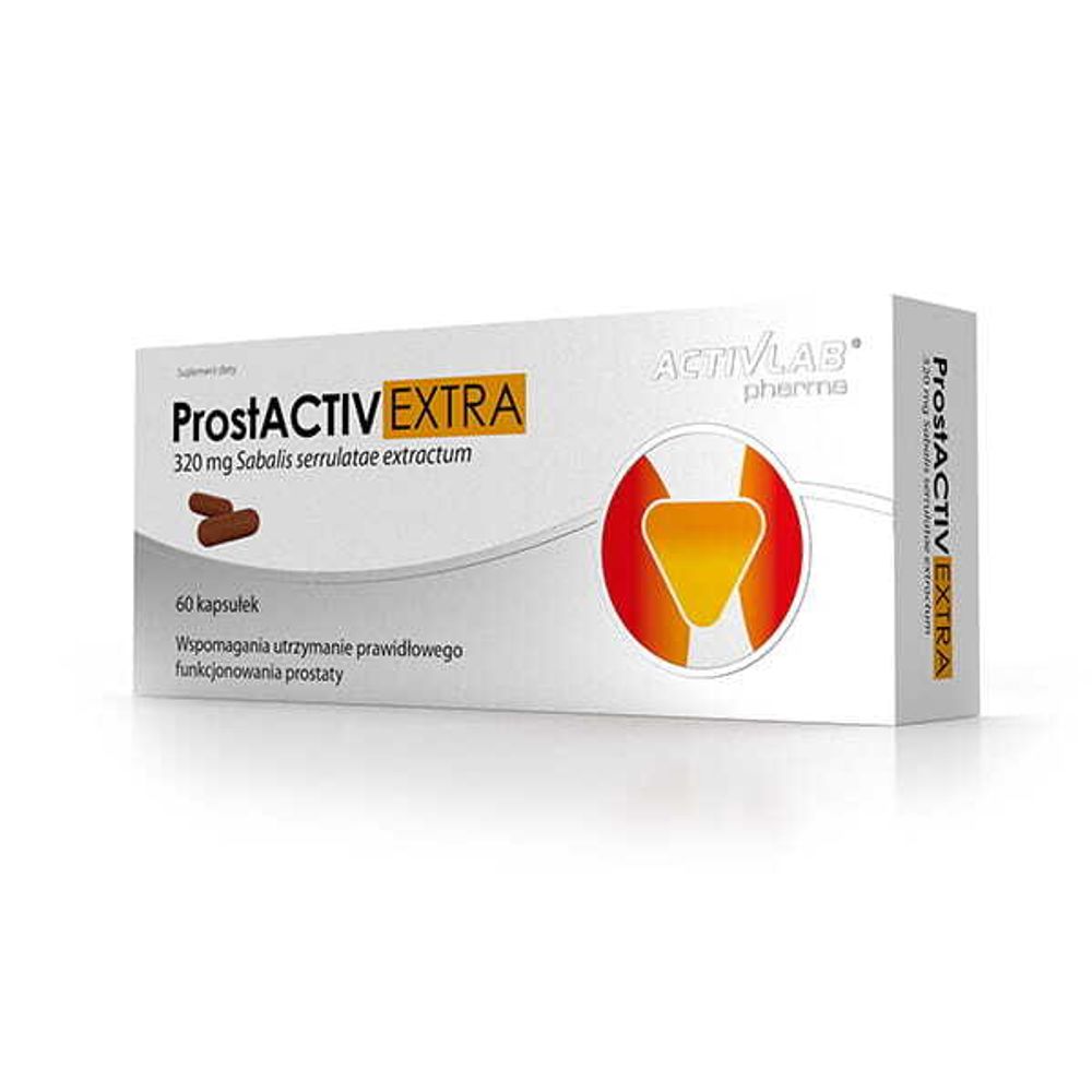 ProstACTIV EXTRA 60 kaps. dla zdrowia prostaty i układu moczowego u mężczyzn 40+ Activlab Pharma