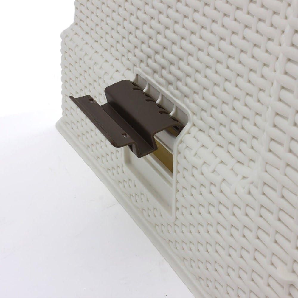 Curver Katzentoilette 51x38,5x39,5 cm Weiß 400462