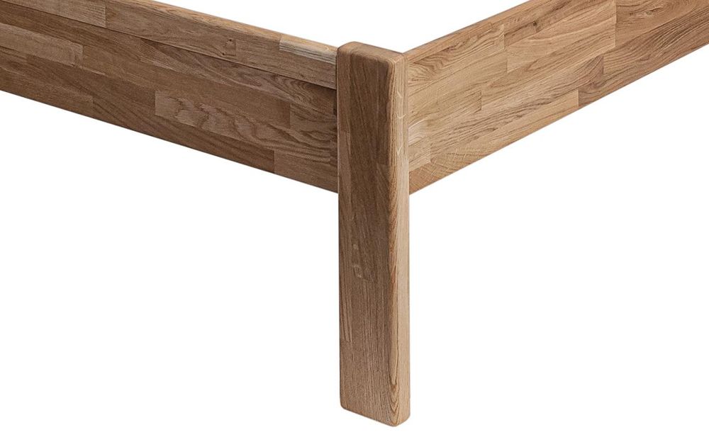 Krok Wood Seniorenbett SiSi aus Massivholz in Eiche (90 x 200 cm)