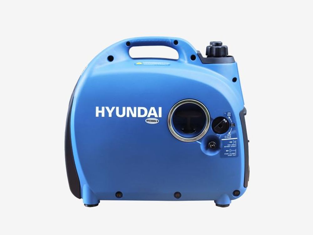 HYUNDAI Inverter-Generator HY2300Si D (2.2 kW, tragbar, 2 x 230V + 1 x 12V, 1 x USB)