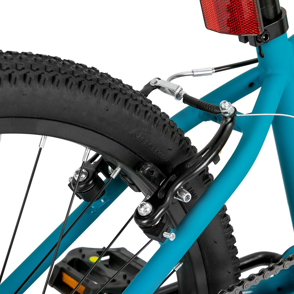 HILAND Freestyle 26 Zoll BMX, Kinderfahrrad mit 2 Stahl Pegs, Freilauf, Jugendliche für Jungen und Mädchen ab 9 10 11 12 Jahre, Blau