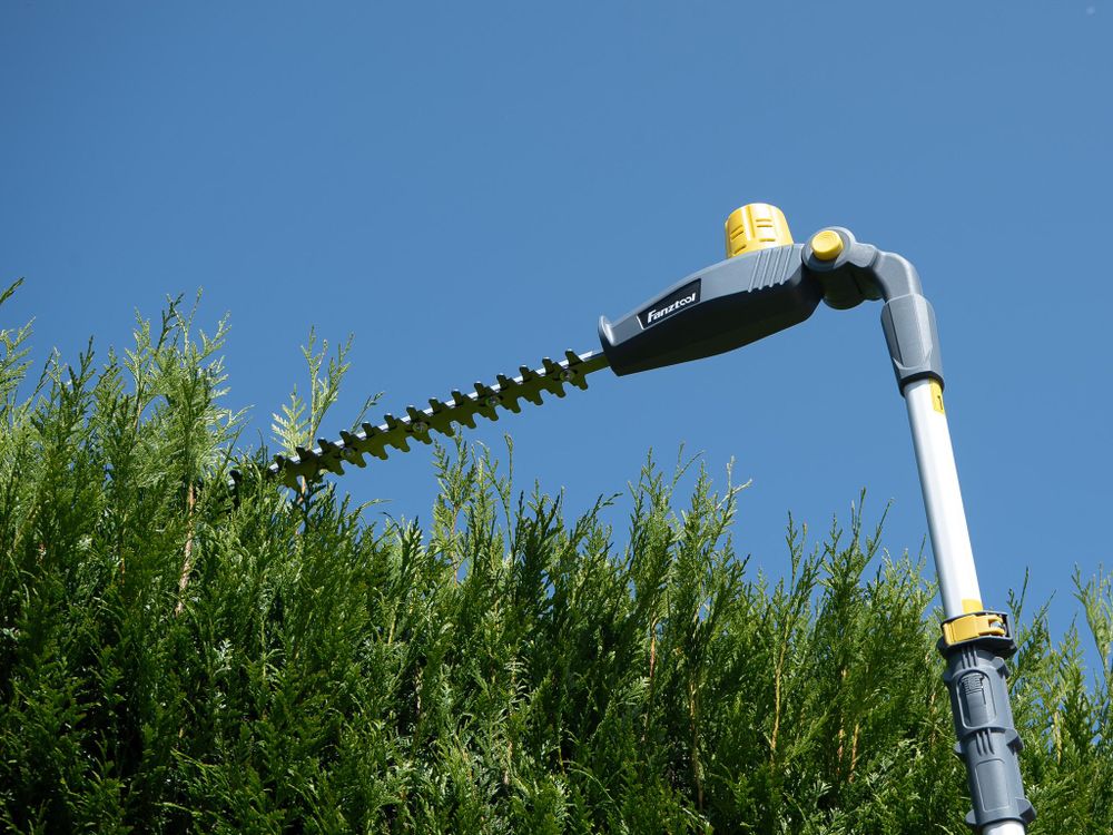 Akku-Heckenschere Teleskop Heckenschere mit 20V Akku bis 5m Garten Hoch FANZTOOL