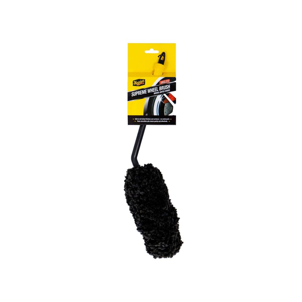 Meguiar's® Supreme Wheel Brush Felgenbürste, Winkel-Design, Schonend & Effektiv