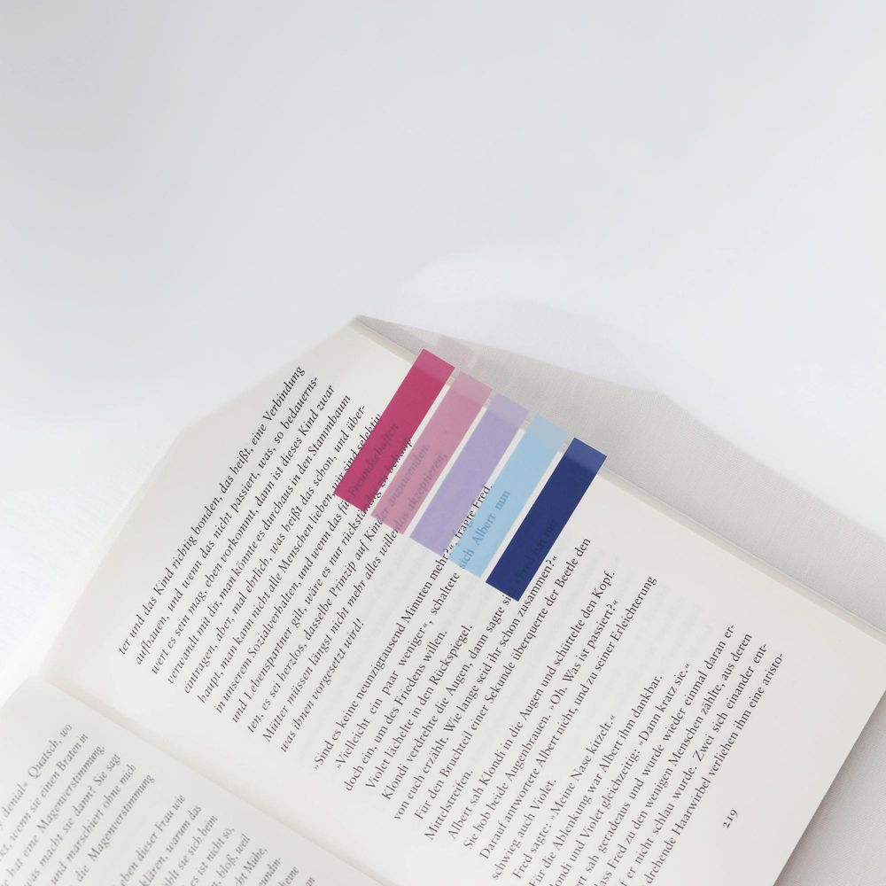 Ordinate-Iris | Sticky Tabs | Book Tabs | Haftnotizen | Annotating Tabs | Klebezettel Klein | Pagemarker | Sticky Notes