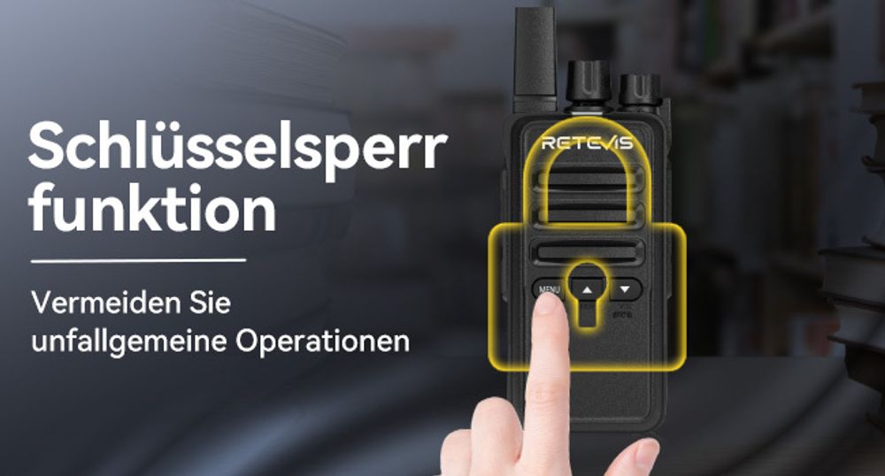 Retevis RT668B Funkgeräte für Erwachsene, Wiederaufladbare Walkie Talkie mit Kopfhörern, mit 10-Wege-Ladegerät, Notfallalarm, für Schule, Restaurant