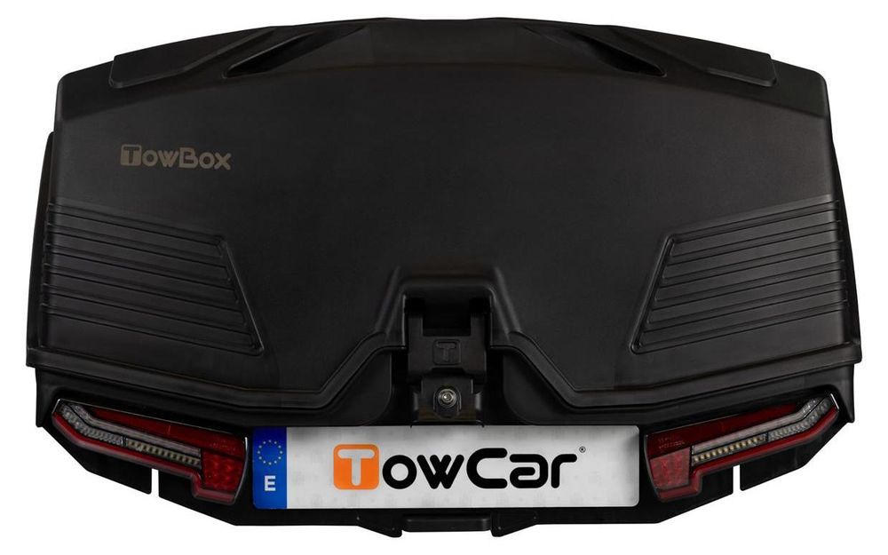 Towbox Alpha urban black - Anhängerkupplungs-Gepäckbox