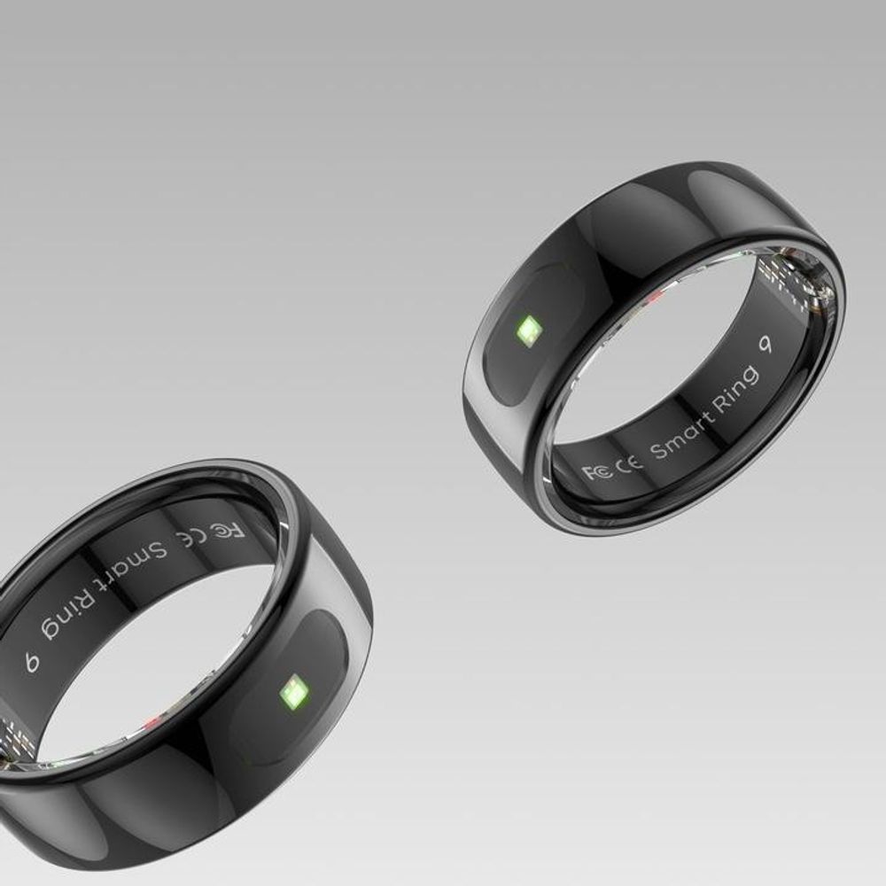 Forever Smartring Astral SR-100 Schwarz Größe 13