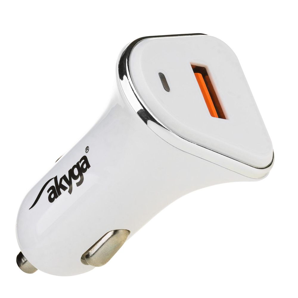 Akyga®-Autoladegerät mit USB-C-Anschluss