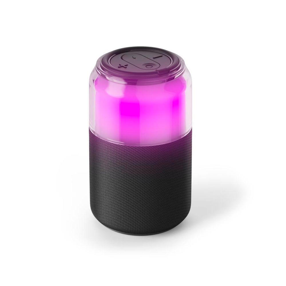 Hama Bluetooth-Lautsprecher "Can Speaker", 4 LED-Licht-Modi, 5W, Schwarz
