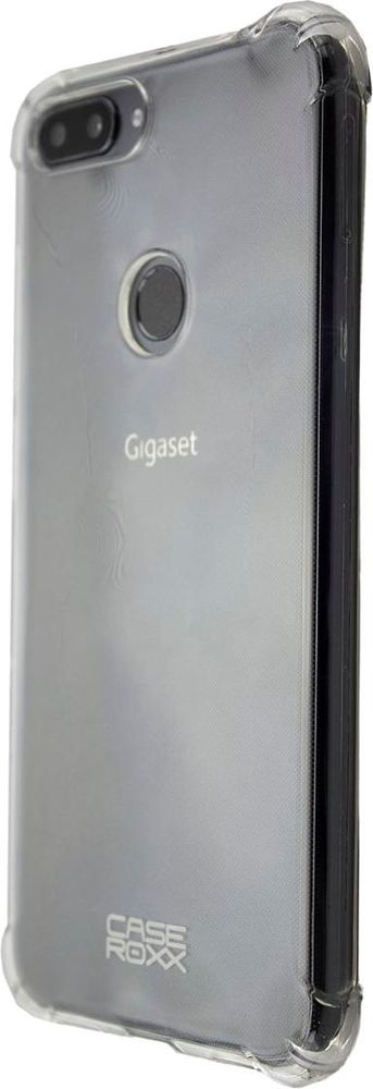 caseroxx Schutz-Hülle TPU-Hülle kompatibel mit Gigaset GS195 / GS195LS, Gummi Handy Tasche transparent