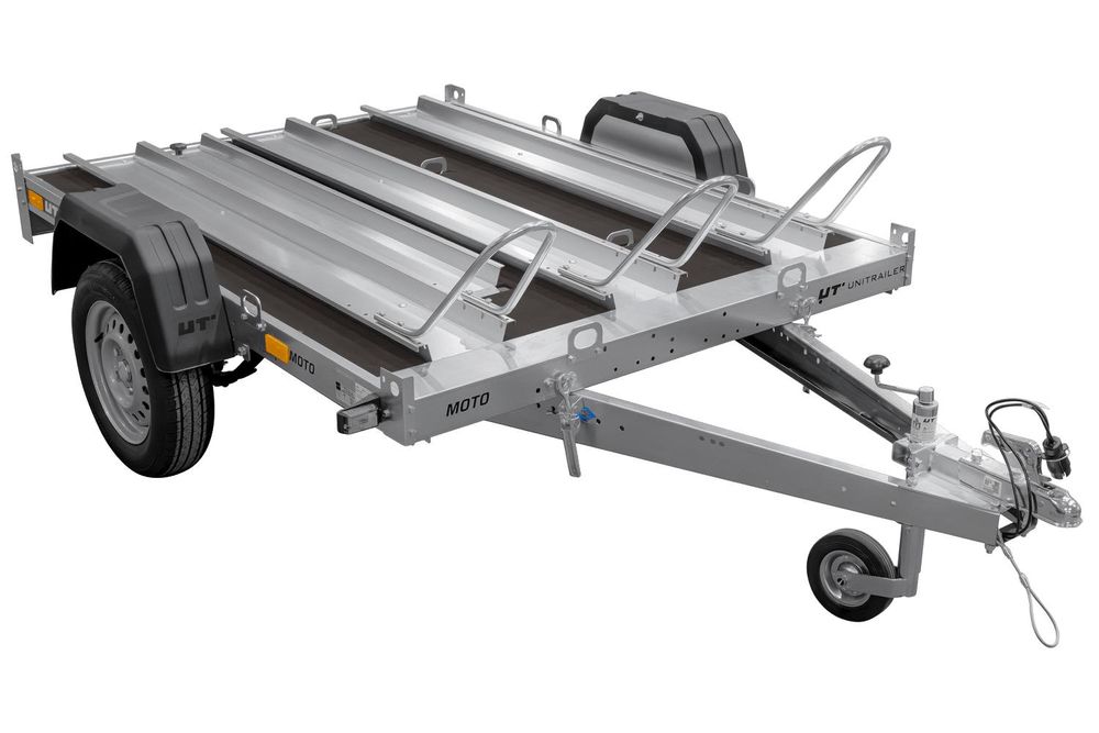 Motorradanhänger 220X155 Unitrailer Moto 3 Feder