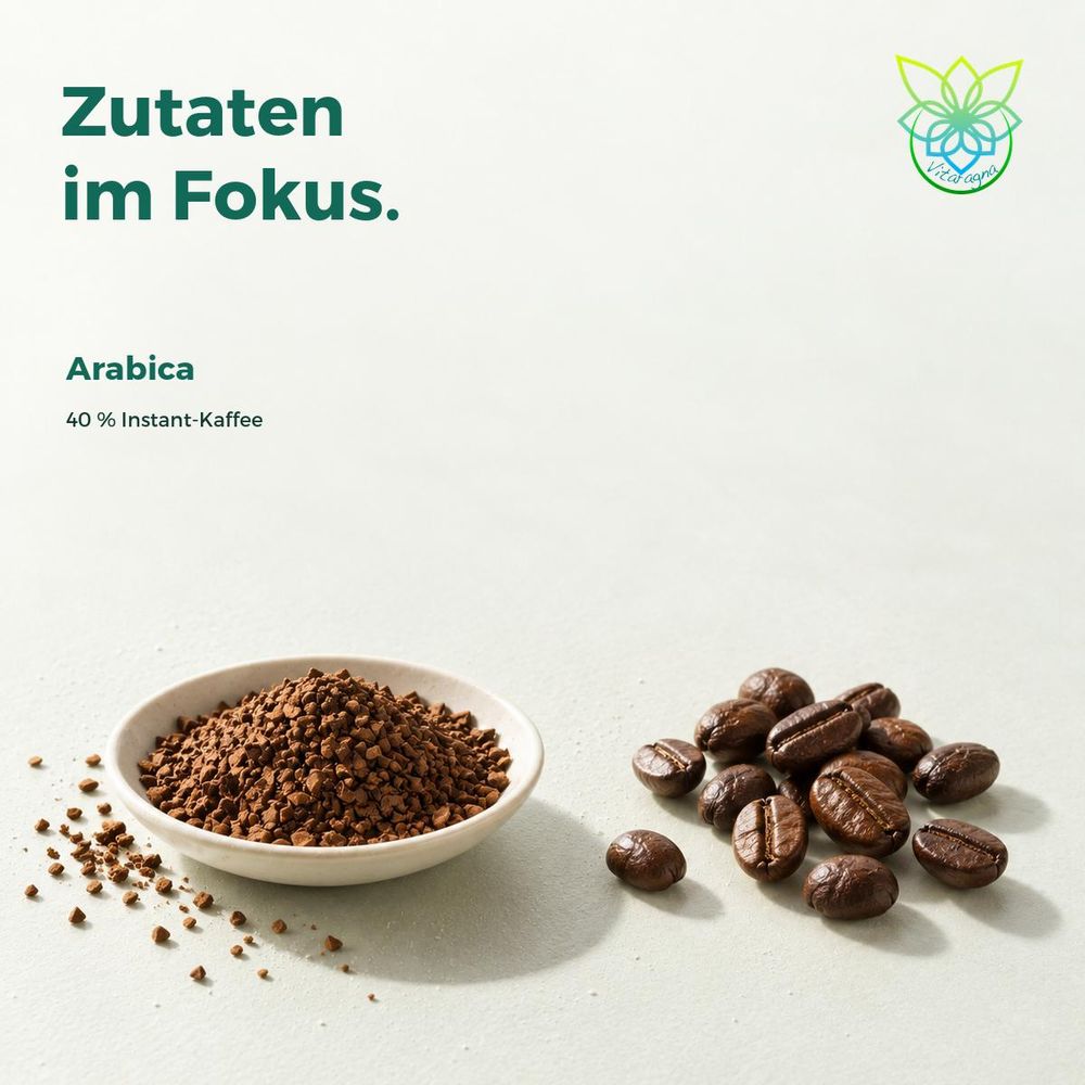 Mushrox Instant – Zutaten, illustrative Darstellung