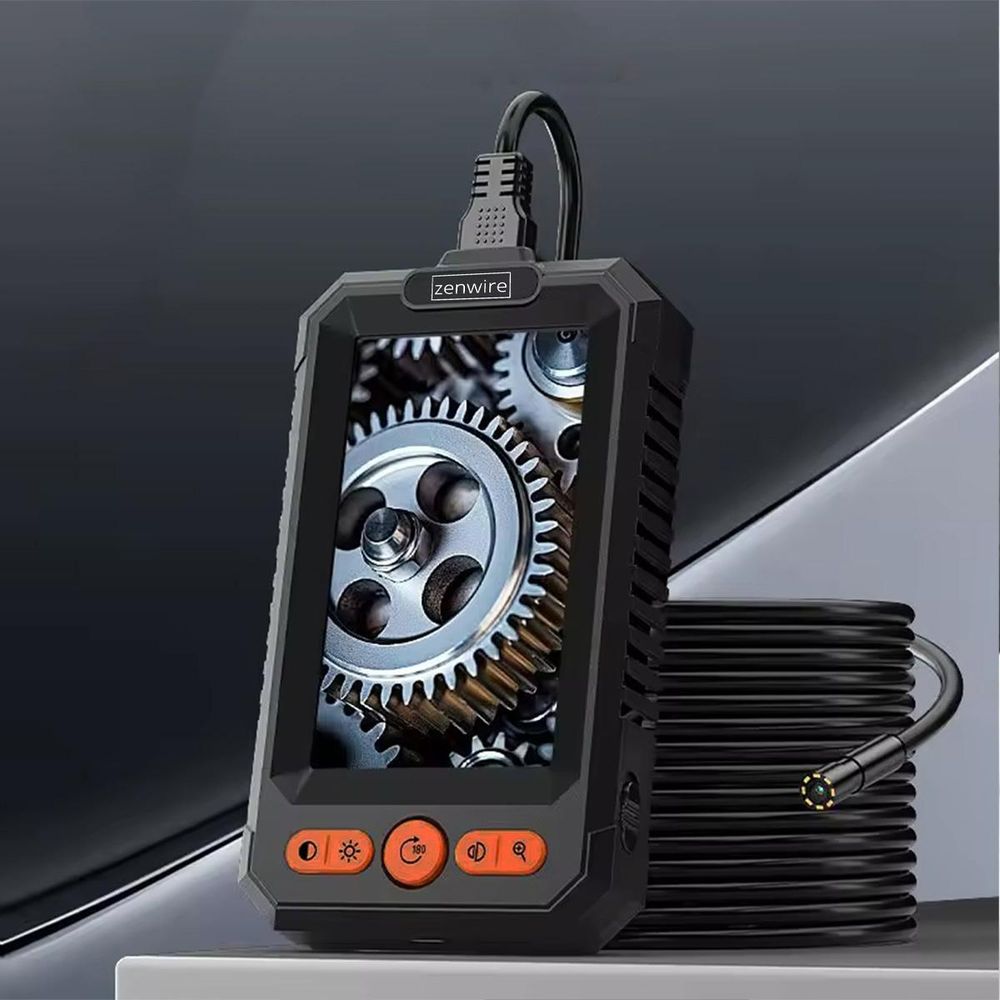 Inspektionskamera - Werkstattkamera - Endoskop - für Rohre - für Motoren - Full HD IPS - USB-C - 5 m