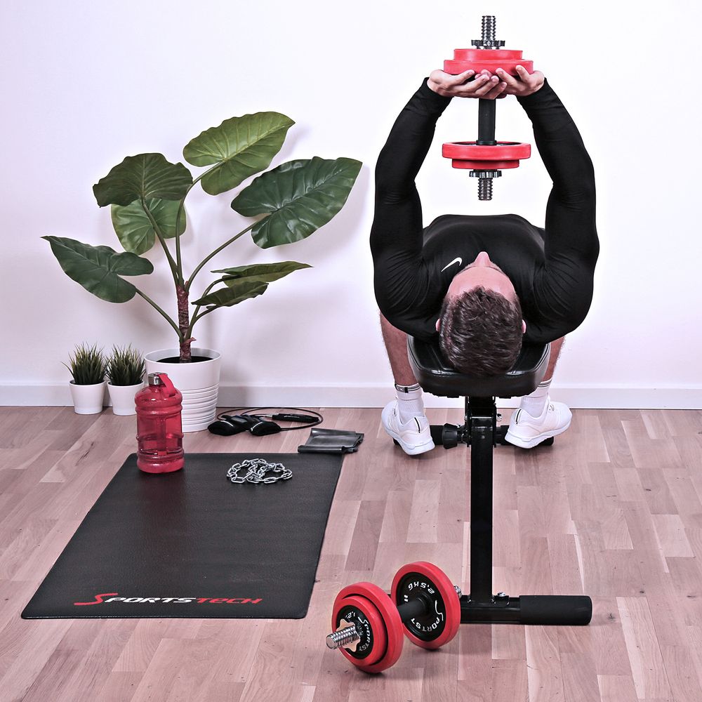 Sportstech Hantel AH300 2in1 Set | Abnehmbare Silikonüberzüge