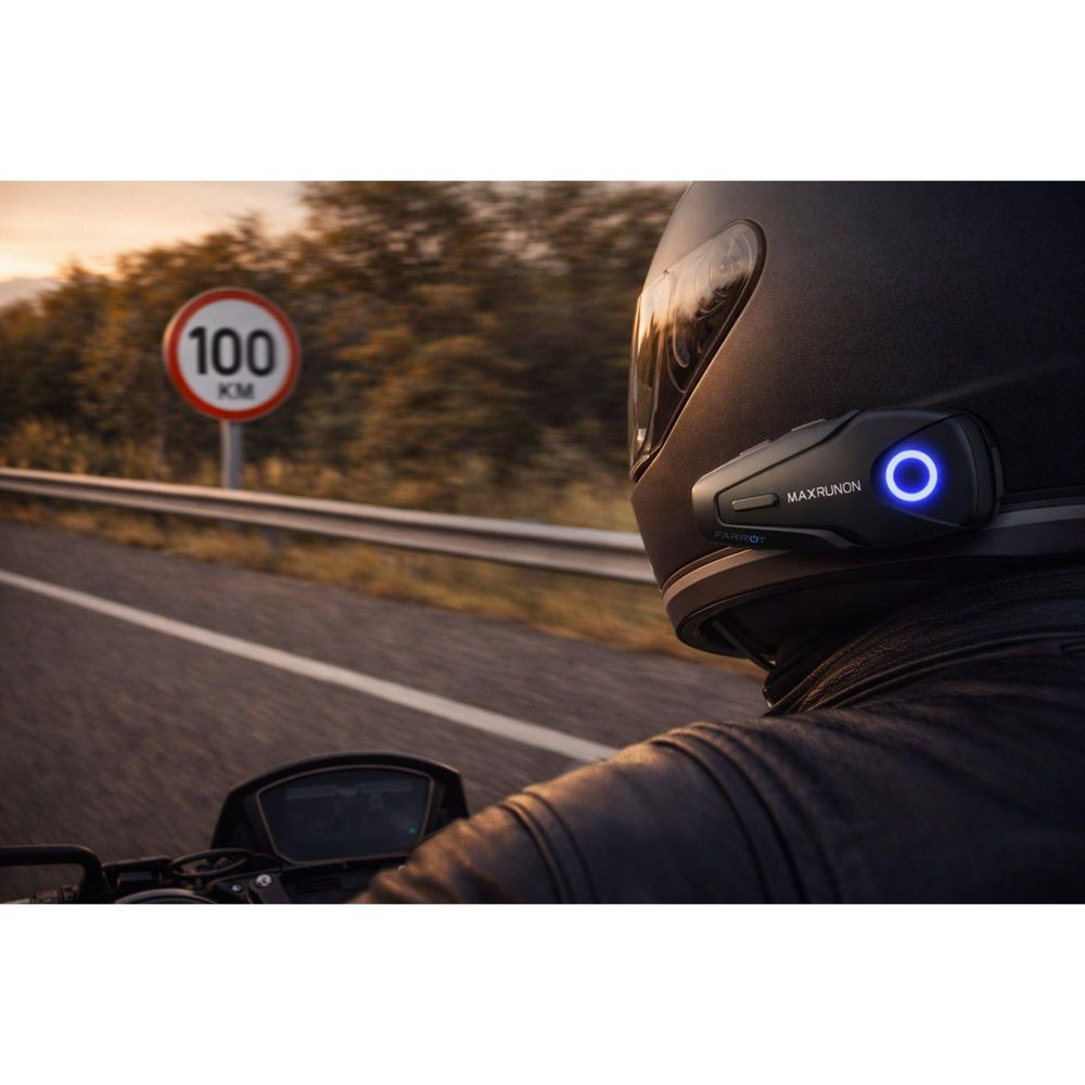 Hybridný mikrofón k motocyklovému interkomu vhodný pre rôzne typy prilieb
