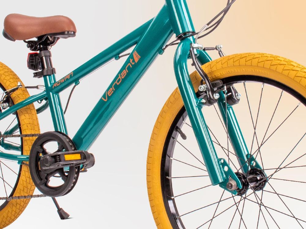 Bicicletta per bambini da 20 pollici con cambio a 6 velocità Shimano RevoShift Verdant Rowan Cappuccino