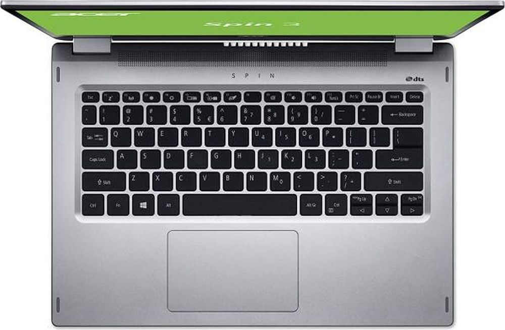 Acer Spin 3 SP314-54N - Flip-Design, Core i3-1005G1, 4GB RAM, 128GB SSD, Win10 Pro
