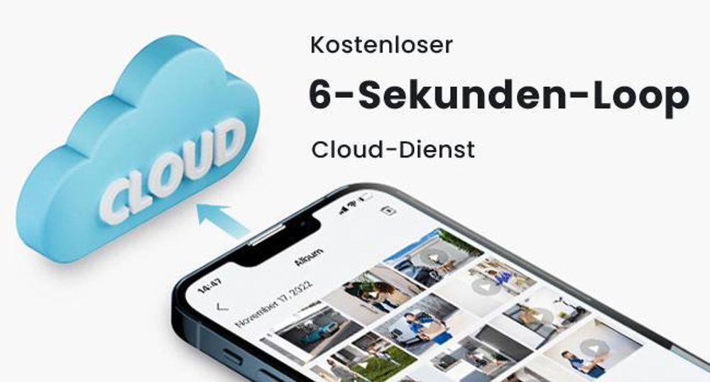 2 Stück Überwachungskamera, 5MP Ultra HD mit Akku, 355°/120°, PIR Bewegungserkennung, 15m Farbnachtsicht, 2-Wege-Audio 32GB