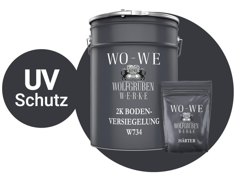 W734 Bodenversiegelung UV-Beständigkeit