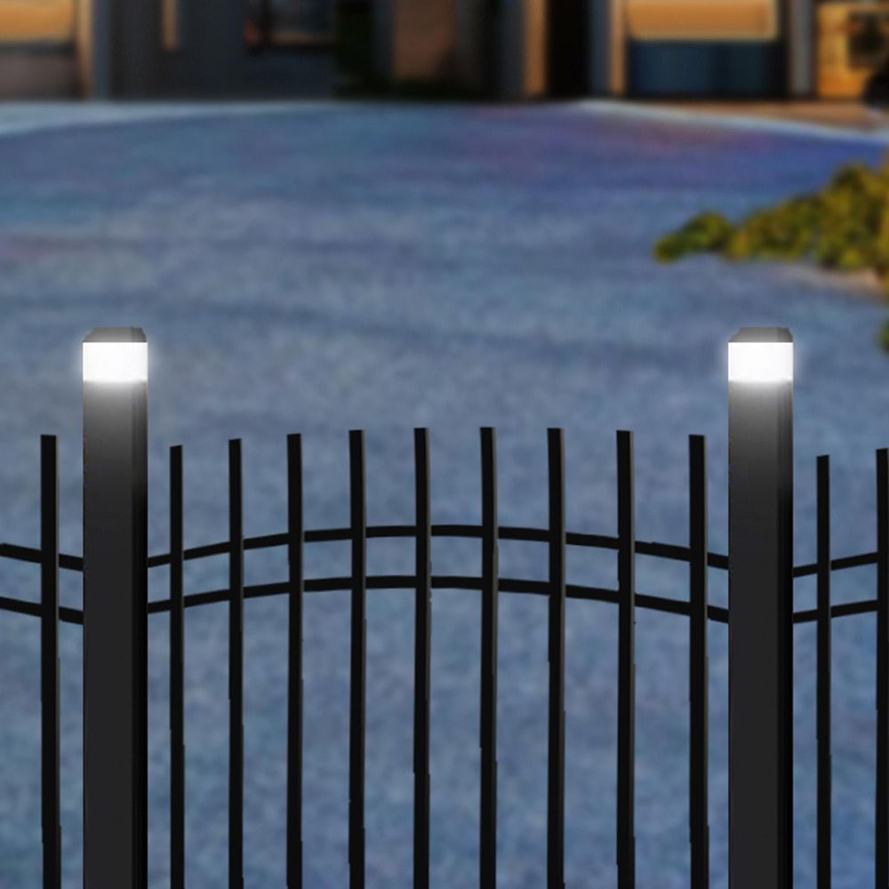 GreenBlue LED-Solarlampe für Pfosten 100 x 100 mm Briefumschlag-Abdeckung 3200 K GB128 WW