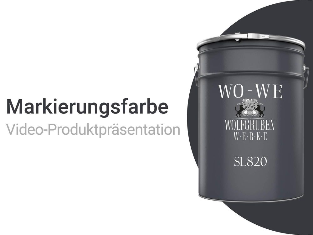 WO-WE Markierungsfarbe Fahrbahnmarkierung Strassenmarkierungsfarbe