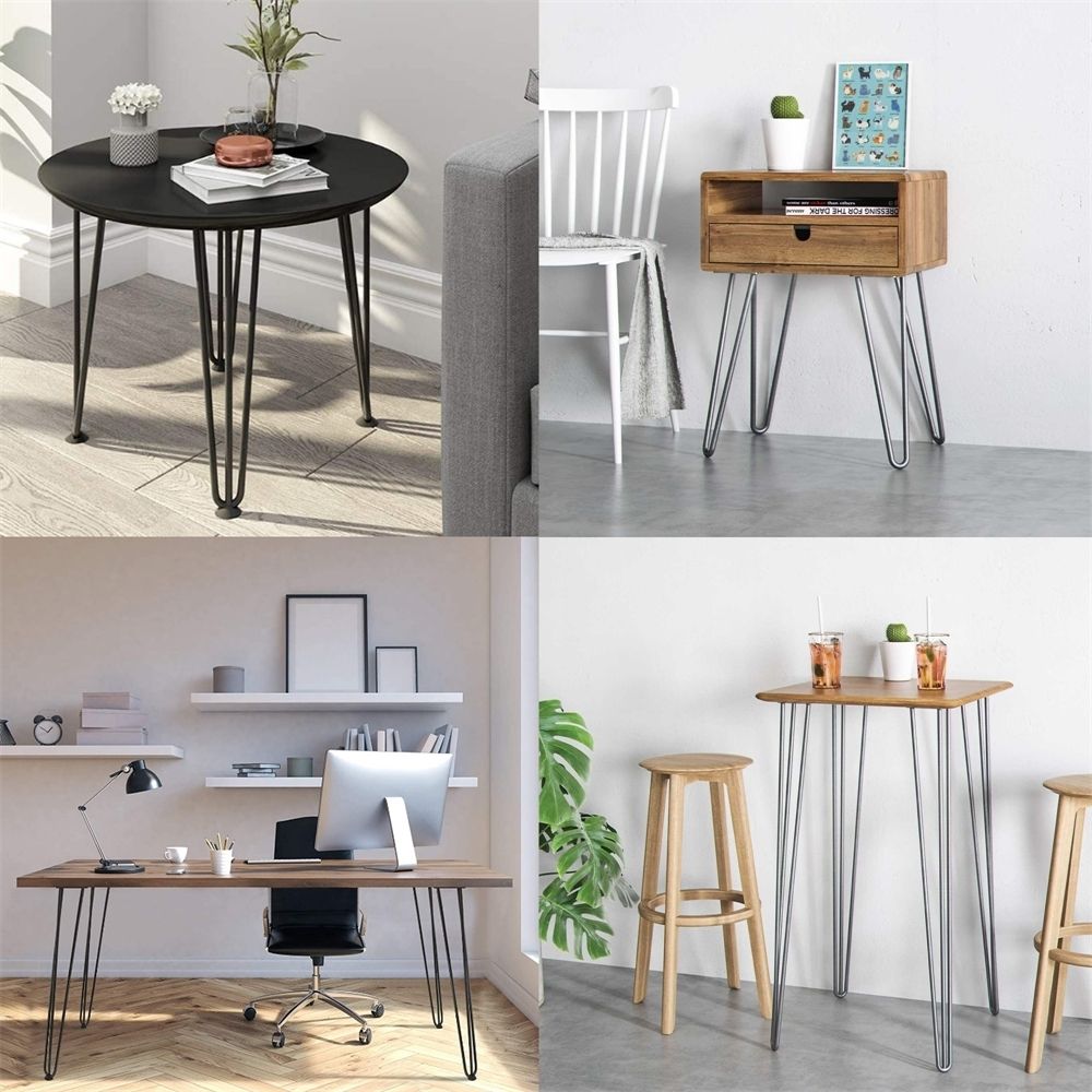 Tischbeine 4er Set Hairpin Leg – Detailansicht