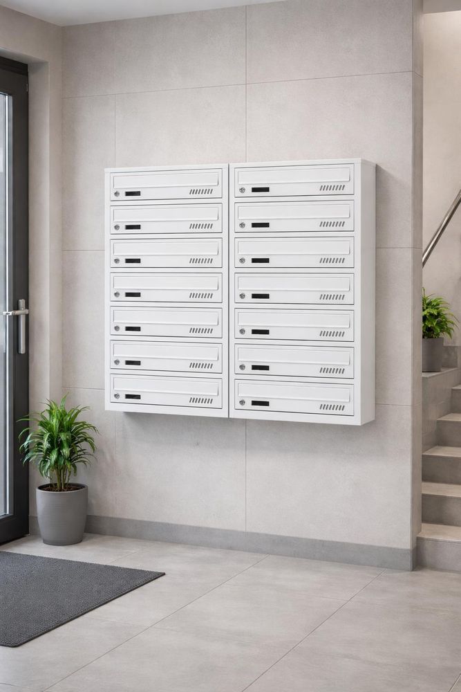 Briefkastenanlage 14 fach