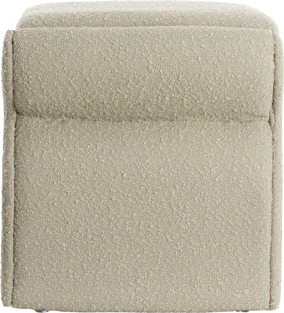 Light & Living - Pouf NAFYA - 60x46x46cm - Braun