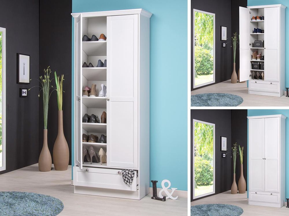 Landsted I Mehrzweckschrank – Landhausschrank mit Stauraum und Charme