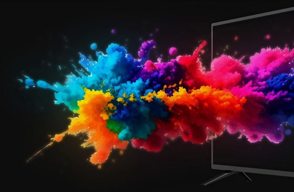Kiano Fernseher - 55 Zoll - TV Smart - 4K UHD - 3840 x 2160px - VIDAA - WiFi - Miracast - PVR-Recorder - Tuner DVB-T2/S2 - DLED