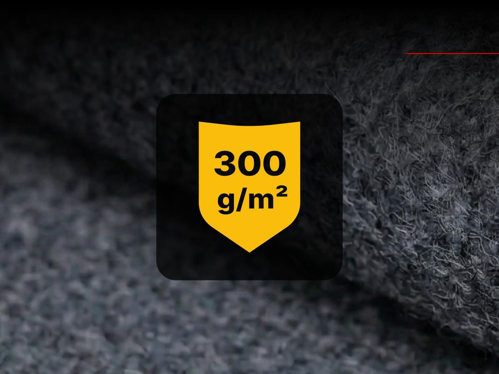LOMIQ Filz ULTRAFLEX 100x200 cm, Schwarz, Filzstoff Meterware, 300 g/m², Innenraumverkleidung Bezugsstoff Flexibel, Bastelfilz Superflex, Antistatisch Filzmatte für Camper Wohnmobil Auto VW T4 T5 T6