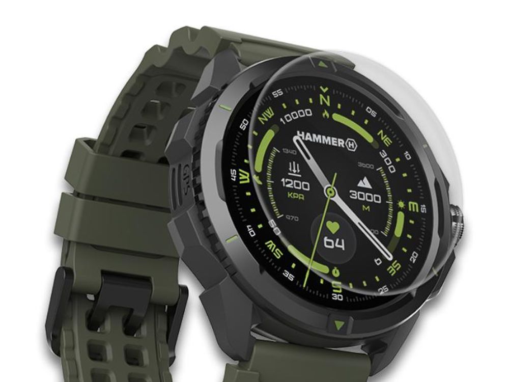 HAMMER SMARTWATCH 2 MILITARY EDITION – Wasserdichte Uhr mit GPS, SOS-Funktion und Sprachkommunikation