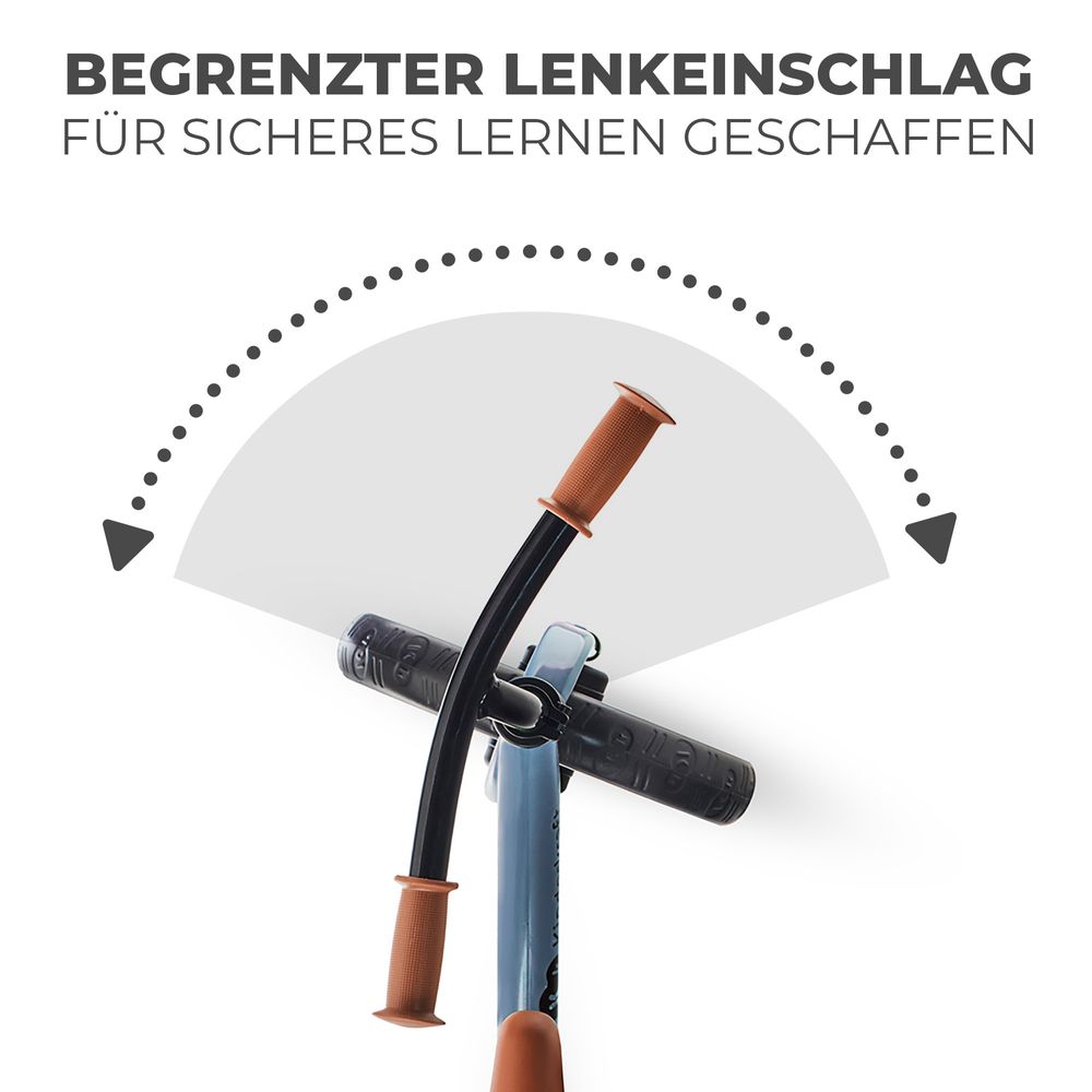 Kinderkraft 2WAY NEXT - Laufrad - verstellbarer Sattel und Lenker - leichter Rahmen - EVA-Schaumreifen - begrenzter Lenkeinschlag - ergonomisch - Blau