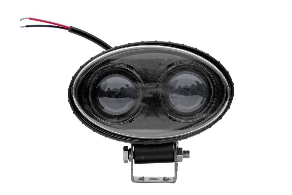 TT Technology LED Sprühstrahlerlampe 20W 1200lm, blaues Licht für Feldspritzen, Gabelstapler und Traktoren, IP67, 10-80V
